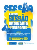 Câmara de Montadas realiza Sessão Ordinária Itinerante nesta segunda-feira (30)